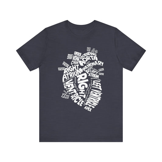 Heart Anatomy Design - Unisex Tee
