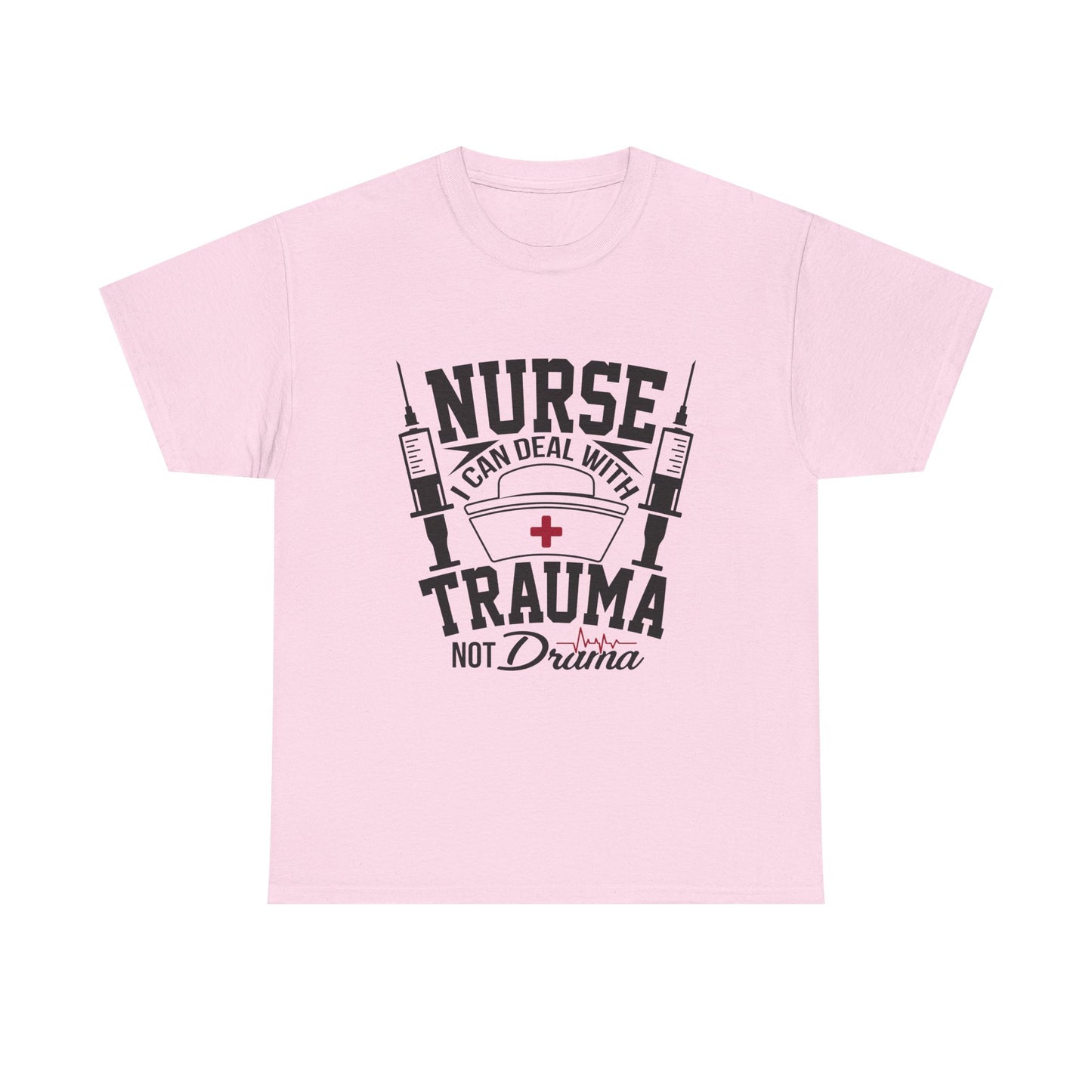 Nurse Trauma Tee - Unisex Heavy Cotton T-Shirt for Healthcare Professionals