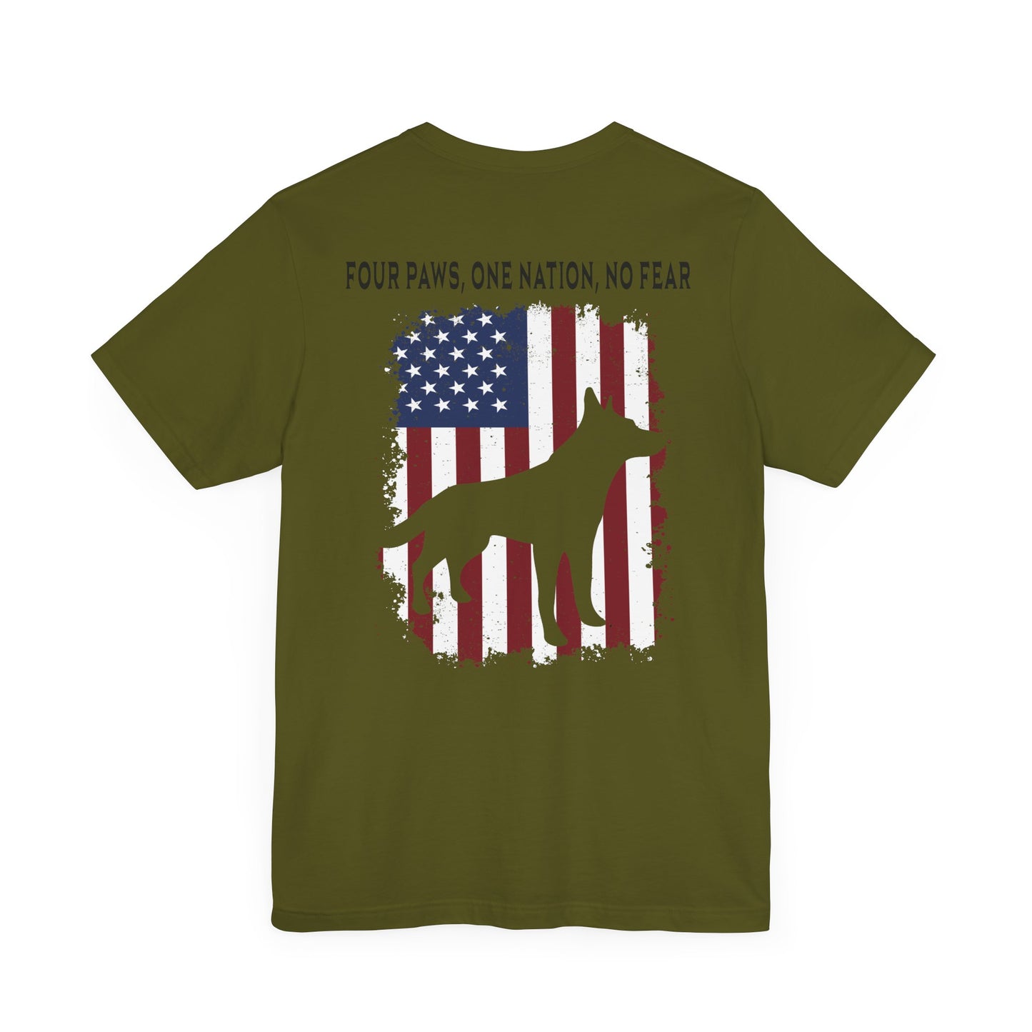 Four Paws One Nation No Fear - Unisex