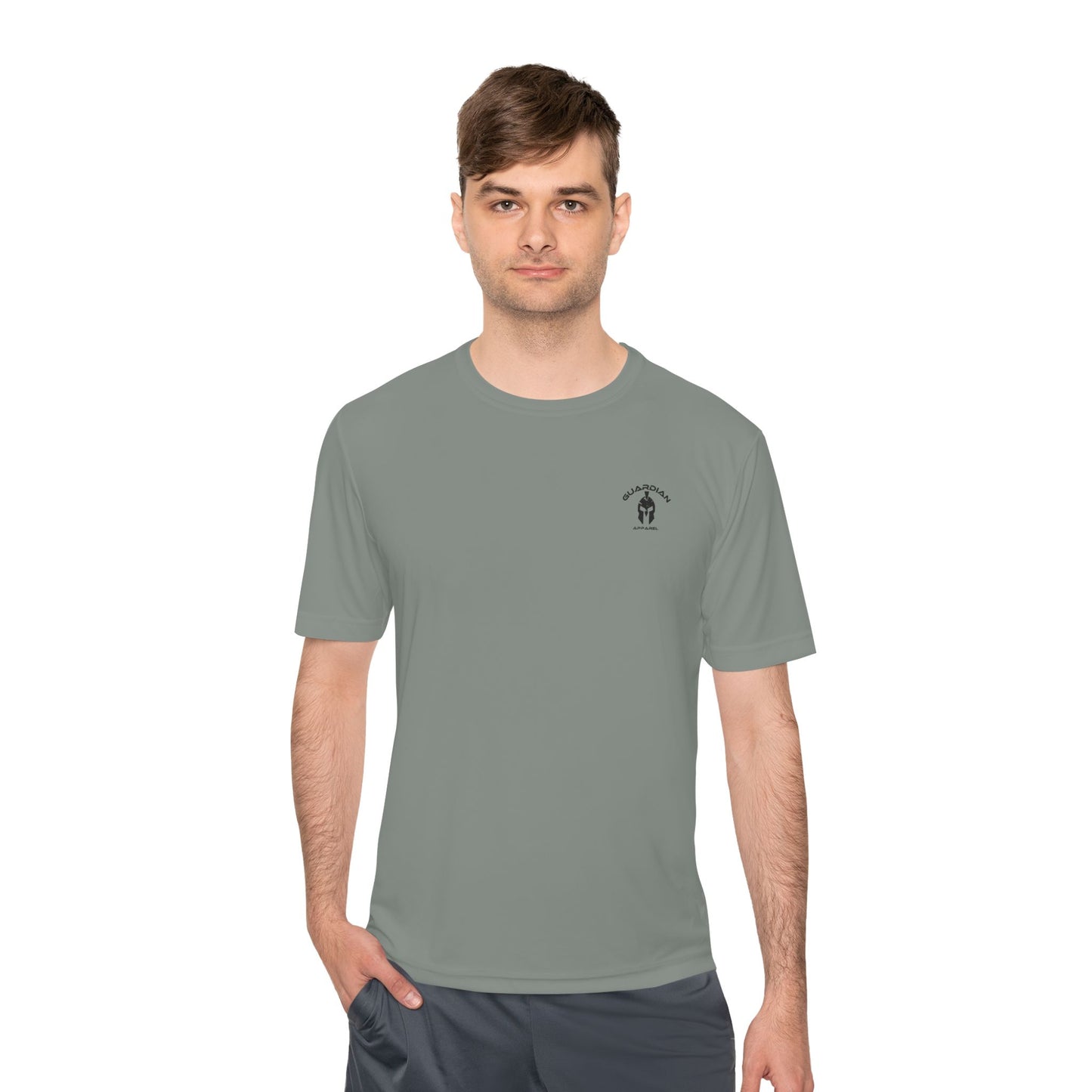It’s Too dark for Guns, Switching to Fur Missile' tee! Moisture Wicking Tee - 'Top Dog' Graphic Shirt