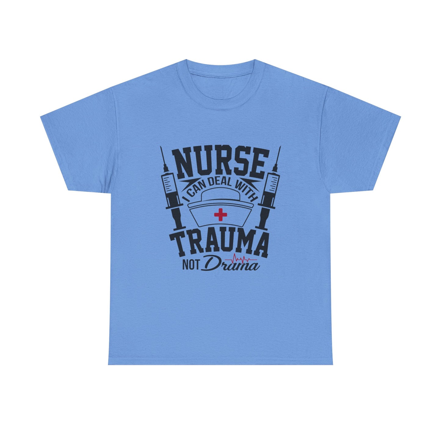Nurse Trauma Tee - Unisex Heavy Cotton T-Shirt for Healthcare Professionals