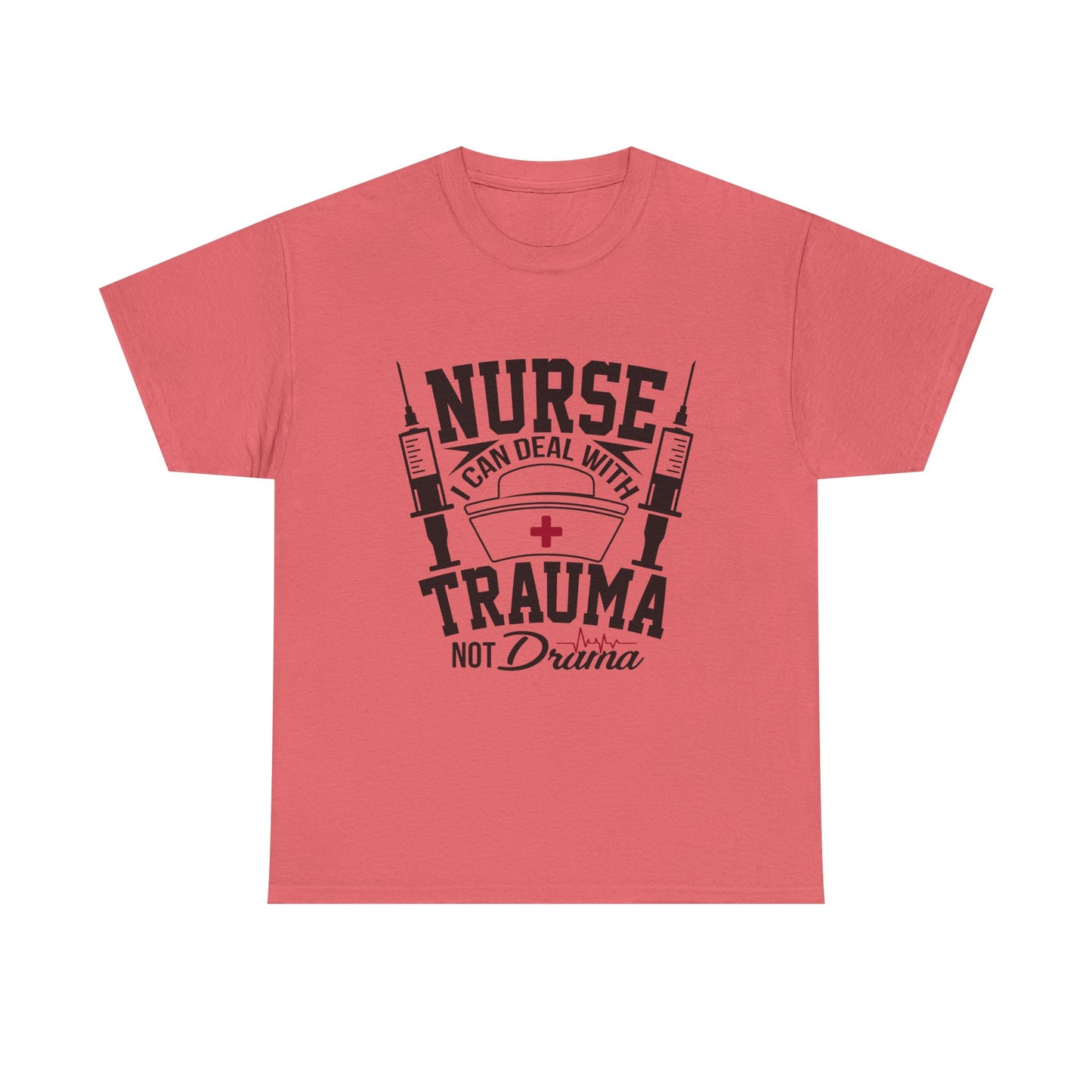 Nurse Trauma Tee - Unisex Heavy Cotton T-Shirt for Healthcare Professionals