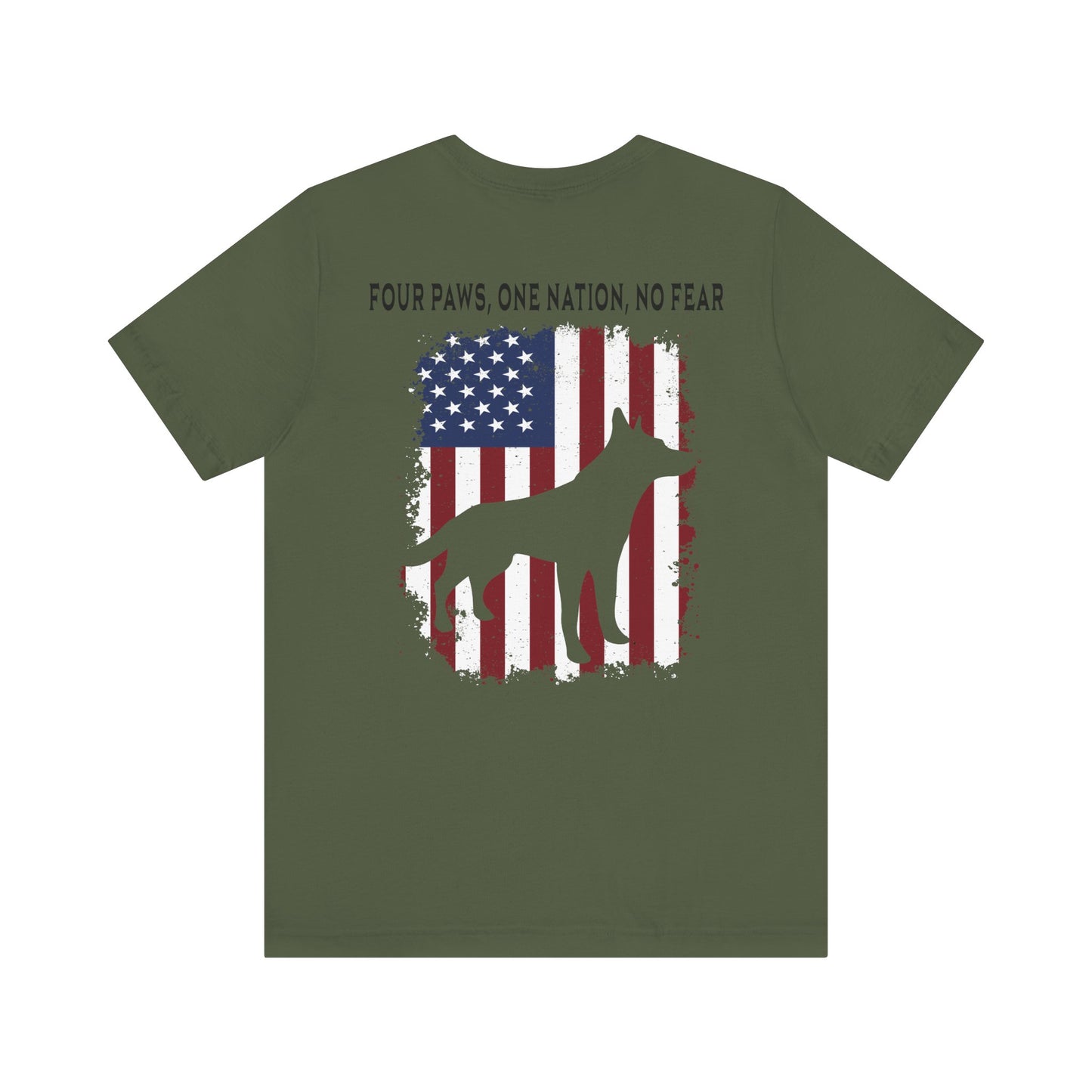Four Paws One Nation No Fear - Unisex