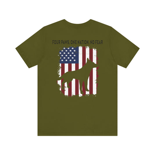 Four Paws One Nation No Fear - Unisex