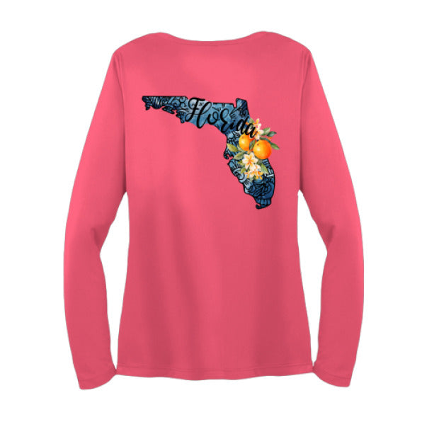 Hot Coral - BACK