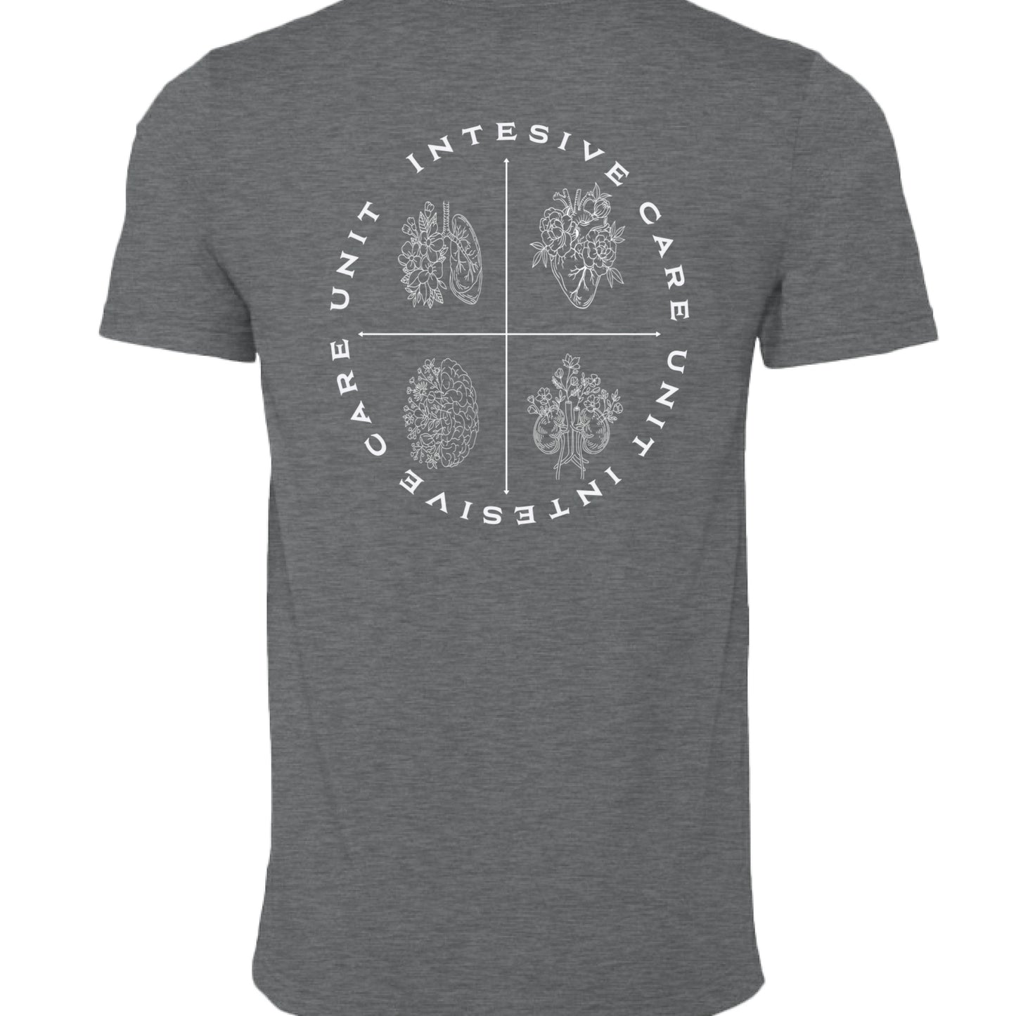 DRK GREY HEATHER - BACK