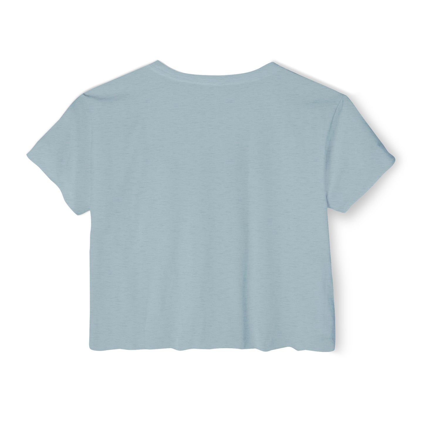 Funny Women's Festival Crop Top - 'Don't Flatter Yourself, I Was Looking At Your Veins'
