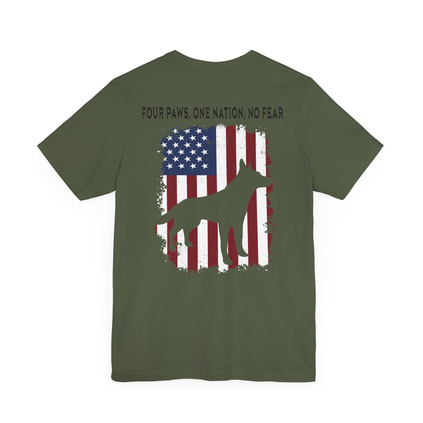 Four Paws One Nation No Fear - Unisex