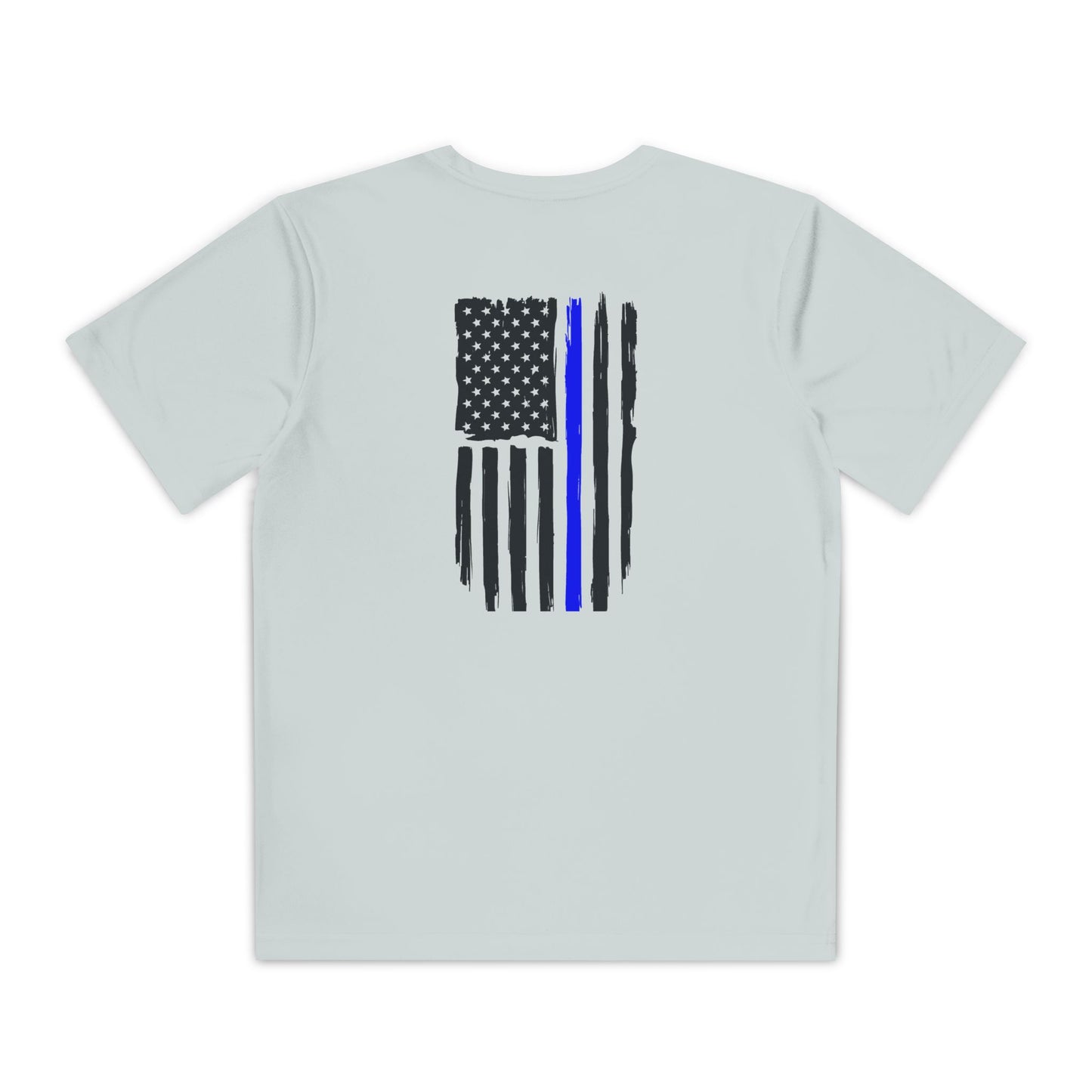 Youth Competitor Tee - Support Our Heroes - American Flag Design