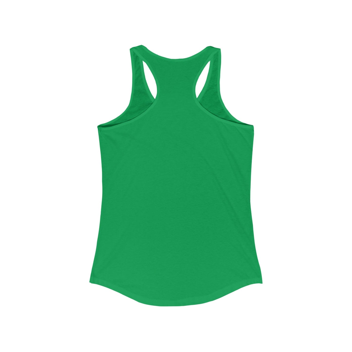 Women's Racerback Tank: Tequila, Coffee & Dogs Design