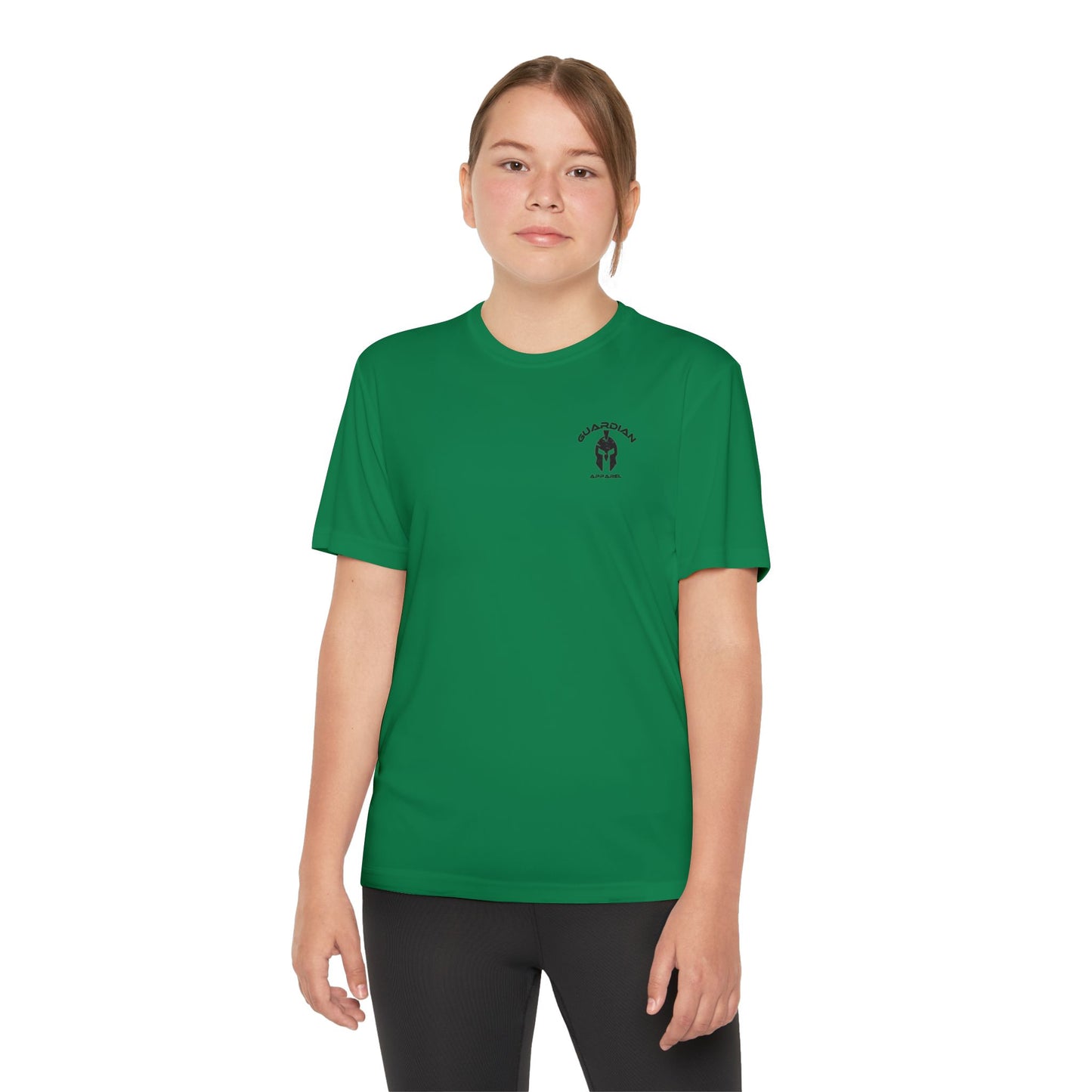 Youth Competitor Tee - Support Our Heroes - American Flag Design