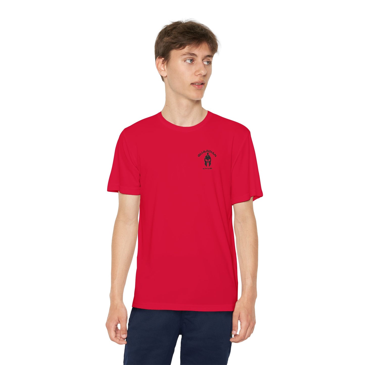 Youth Competitor Tee - Support Our Heroes - American Flag Design
