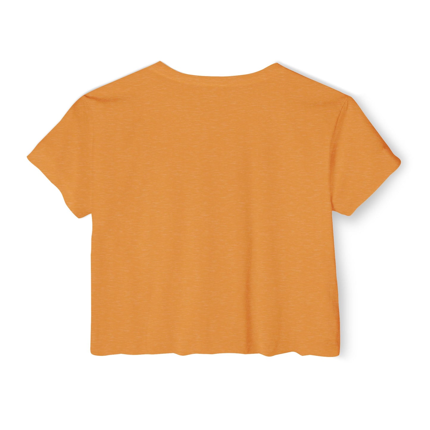 Funny Women's Festival Crop Top - 'Don't Flatter Yourself, I Was Looking At Your Veins'
