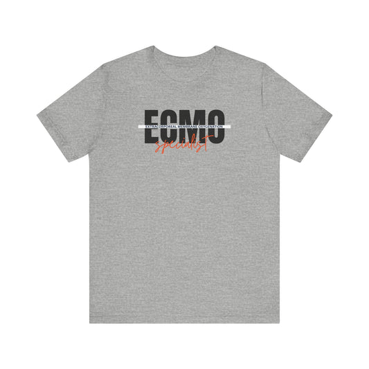 Unisex Jersey Short Sleeve Tee - ECMO Health Graphic T-Shirt, Casual Wear, Gift for Healthcare Workers, Unique Team Apparel, Everyday [...]