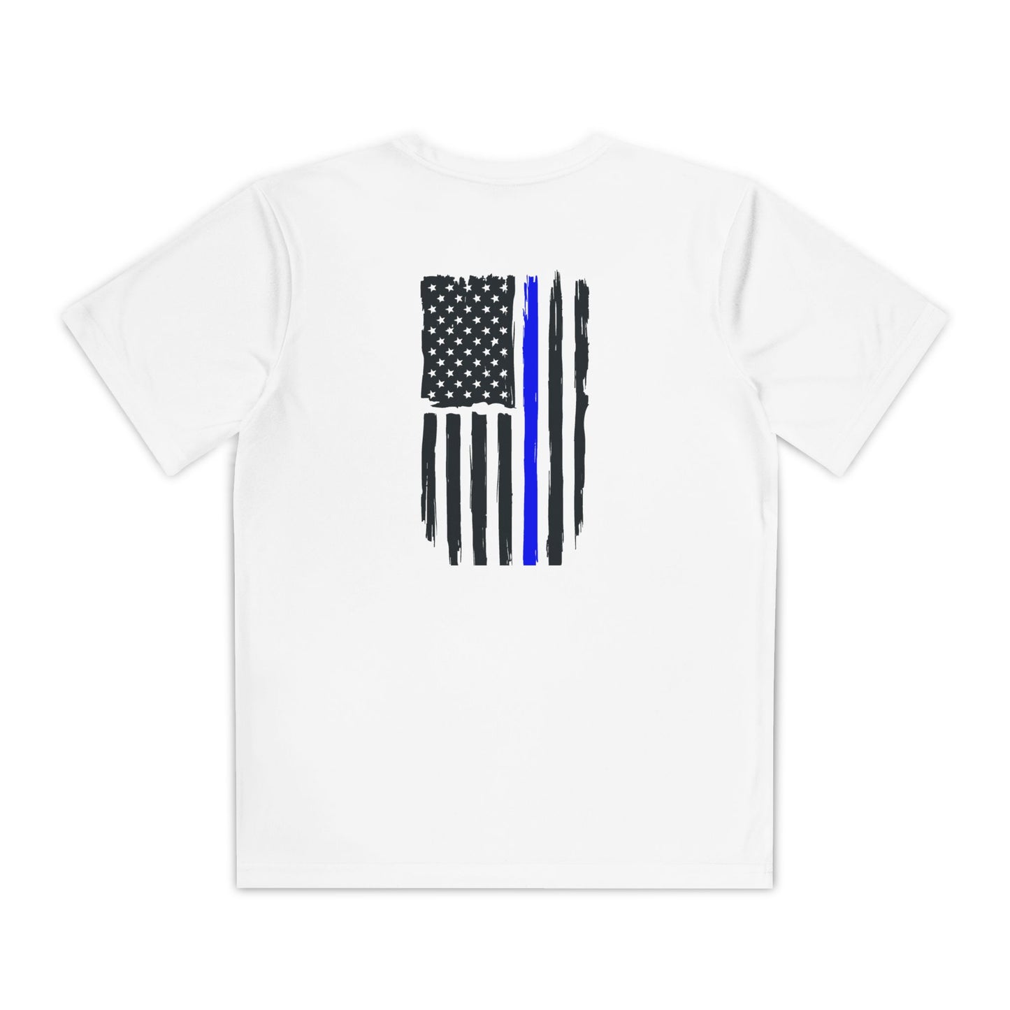 Youth Competitor Tee - Support Our Heroes - American Flag Design