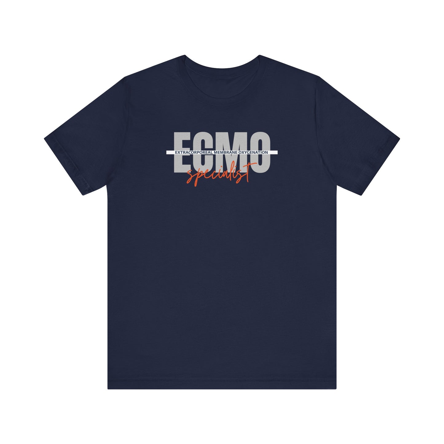 Unisex Jersey Short Sleeve Tee - ECMO Health Graphic T-Shirt, Casual Wear, Gift for Healthcare Workers, Unique Team Apparel, Everyday [...]