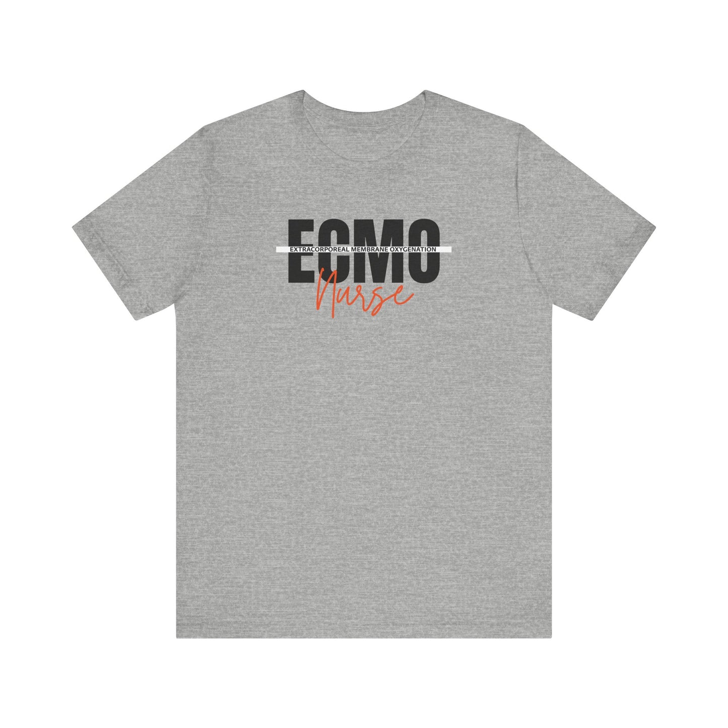 ECMO Nurse Unisex Tee - Comfortable Graphic T-Shirt for Healthcare Workers, Nurse Gift, Medical Shirt, Perfect for Nurses Week, Casual Wear