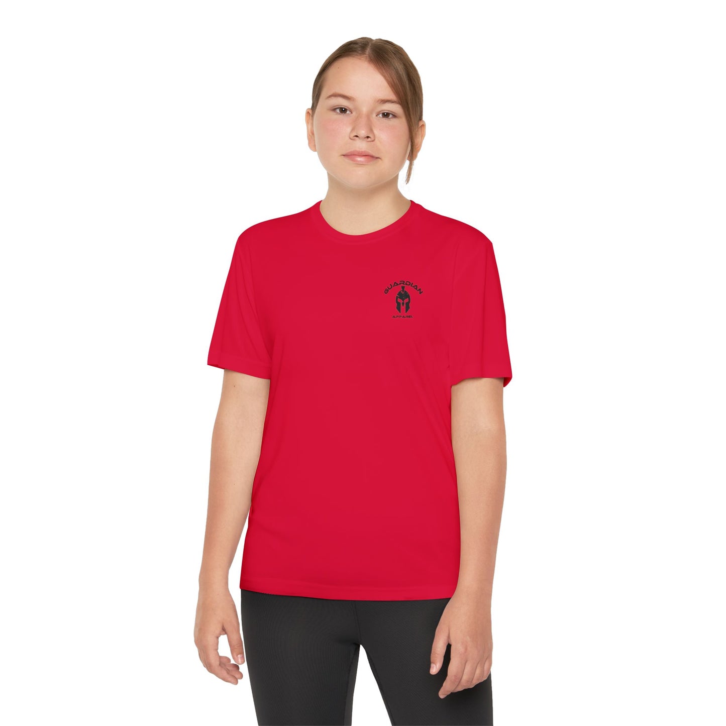 Youth Competitor Tee - Support Our Heroes - American Flag Design
