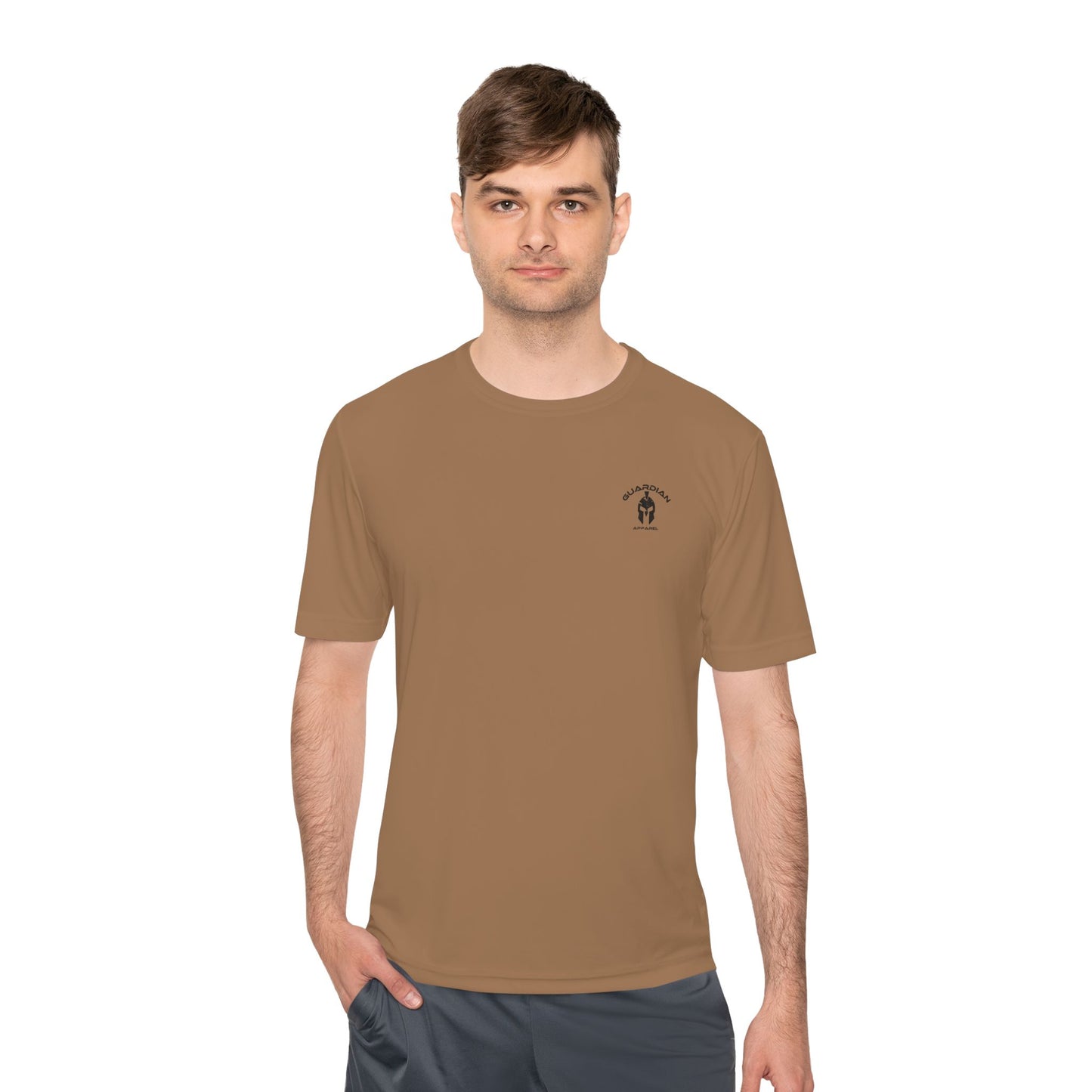 It’s Too dark for Guns, Switching to Fur Missile' tee! Moisture Wicking Tee - 'Top Dog' Graphic Shirt