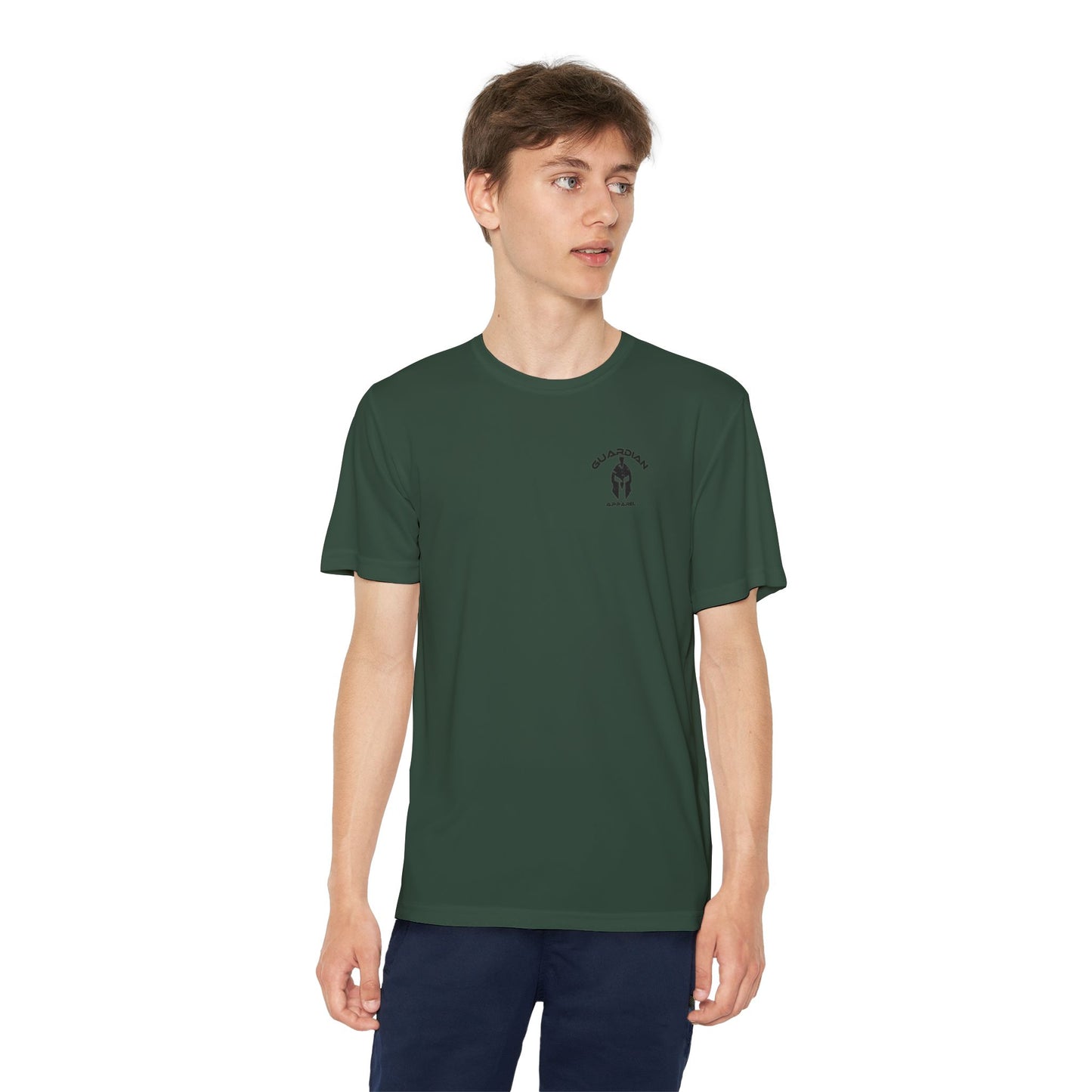 Youth Competitor Tee - Support Our Heroes - American Flag Design
