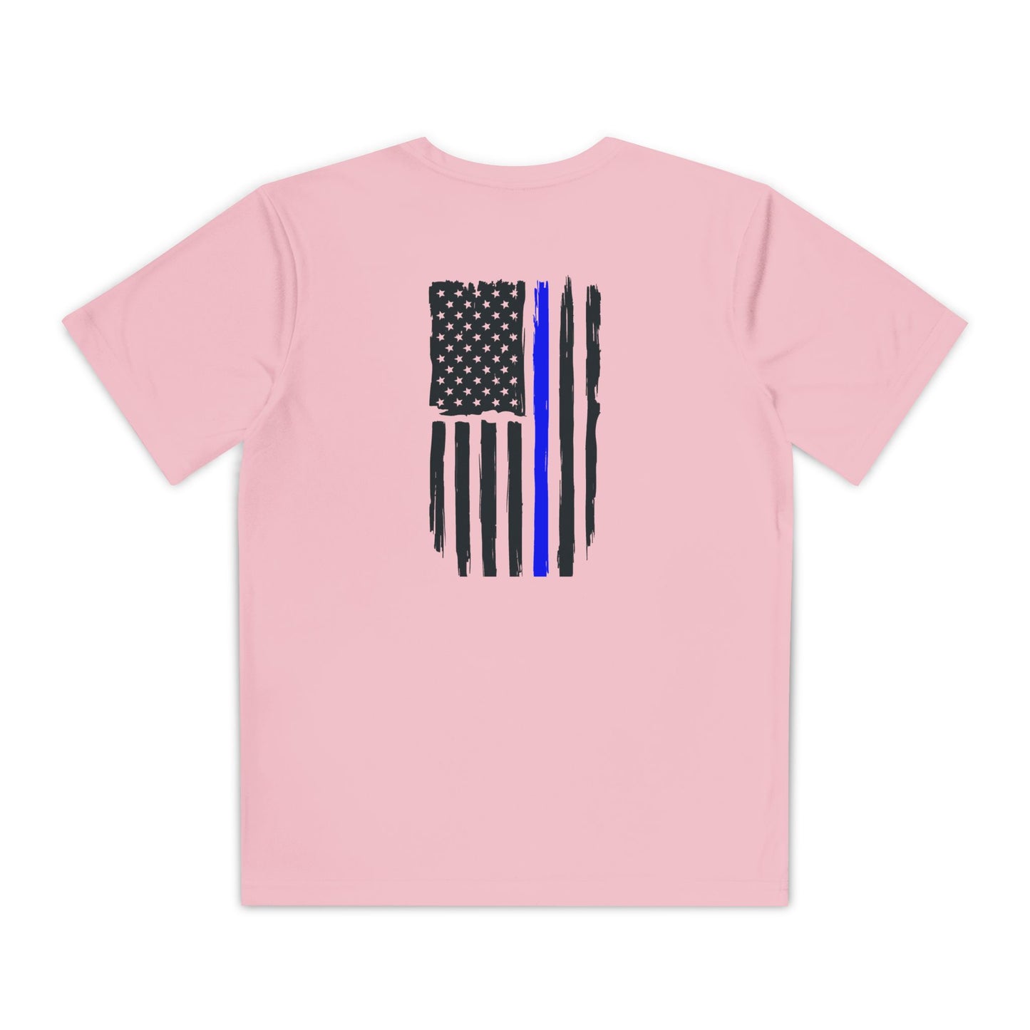 Youth Competitor Tee - Support Our Heroes - American Flag Design