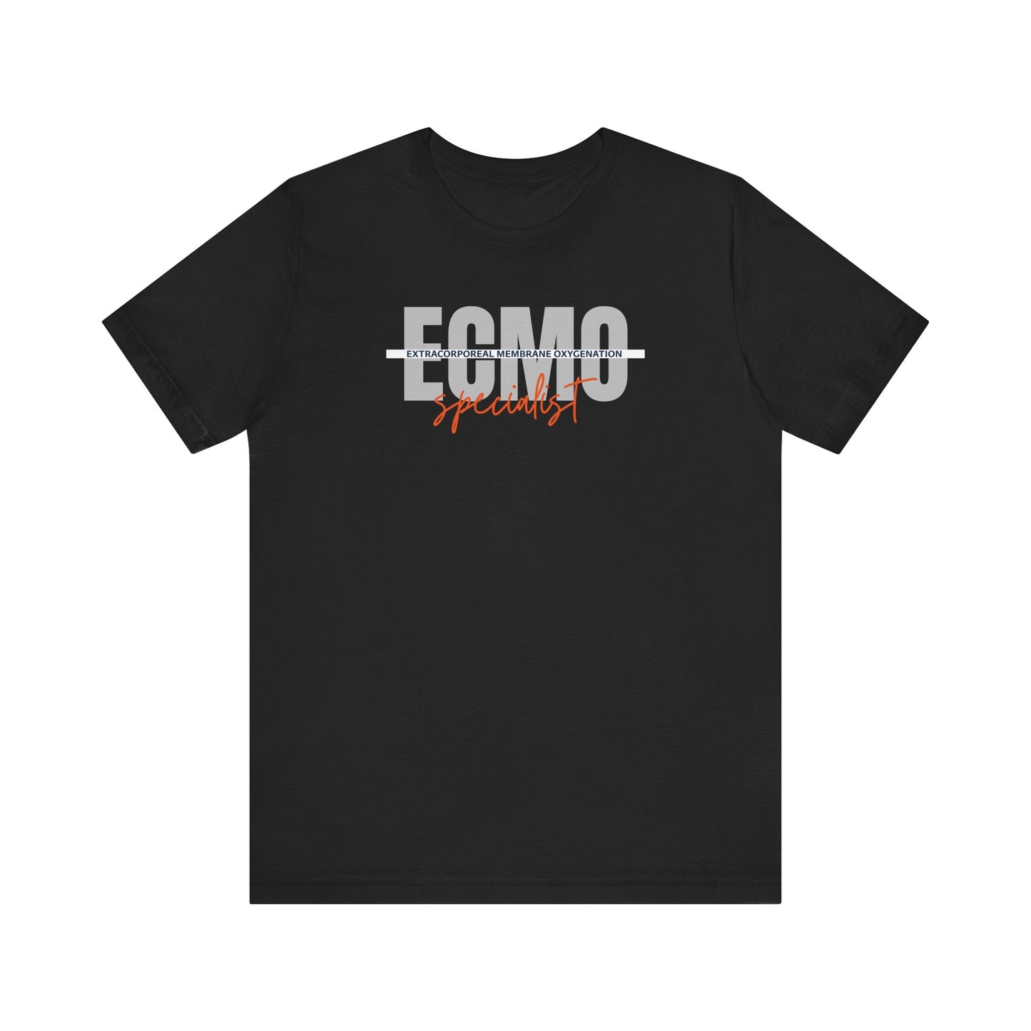 Unisex Jersey Short Sleeve Tee - ECMO Health Graphic T-Shirt, Casual Wear, Gift for Healthcare Workers, Unique Team Apparel, Everyday [...]