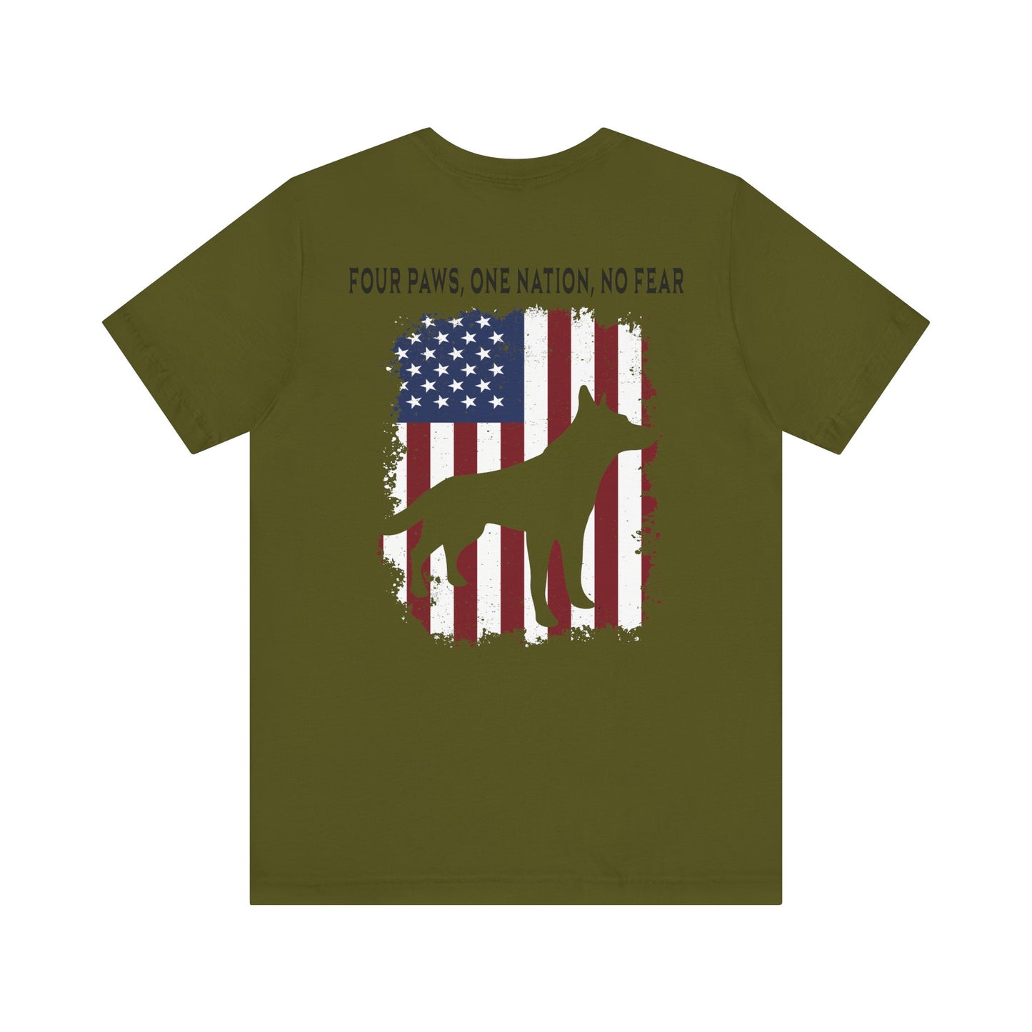 Four Paws One Nation No Fear - Unisex