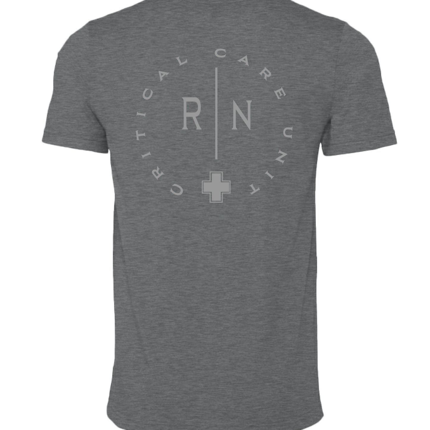 DRK GREY HEATHER - BACK