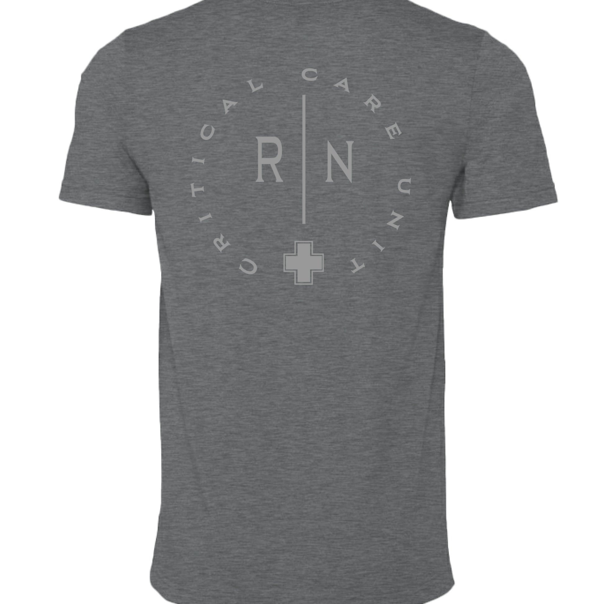 DRK GREY HEATHER - BACK