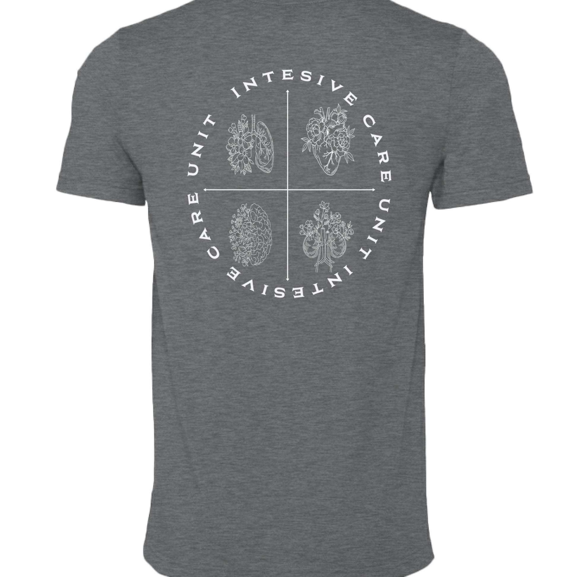 DRK GREY HEATHER - BACK